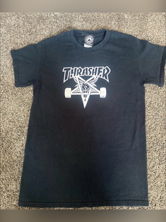Thrasher Other - Thrasher Black Short Sleeve Tee Size Small 0243